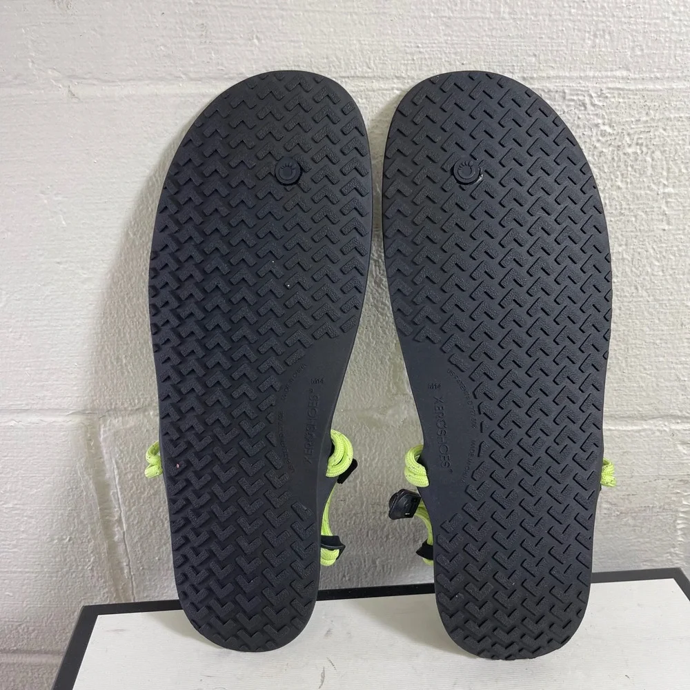 Xero‎ Shoes Genesis Barefoot Sandals Neon Green Lightweight Slip On Men's 14 US